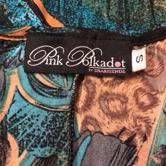 👗 LN Pink Polkadot by Shariscneil brand women’s long sleeve dress - Picture 7 of 7